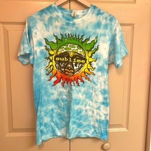 Sublime Tie dye graphic T-shirt